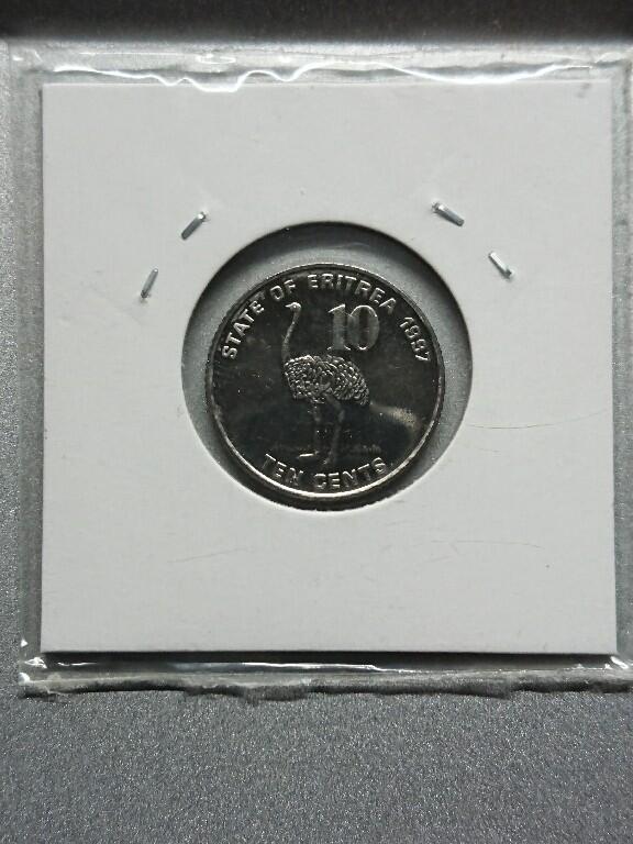 松南世界钱币——260208 厄立特里亚