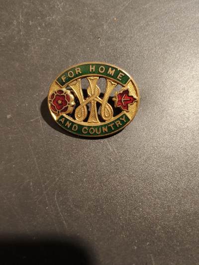 老王徽章第181期 - 英国陆军本土军团证章   二战时期