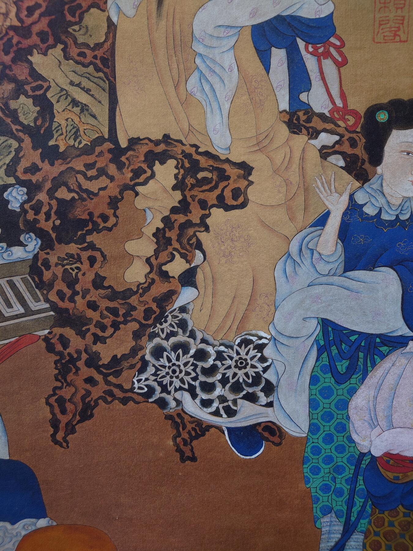 明代仇英高士图