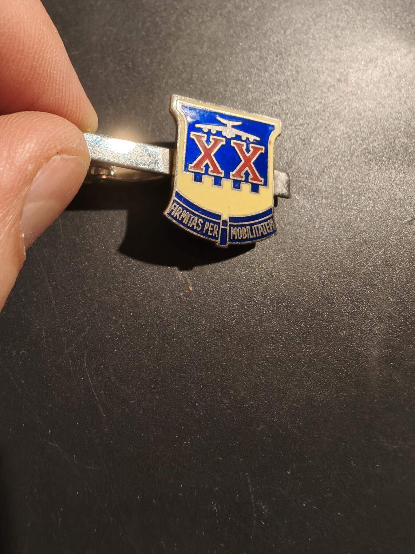 老王徽章第181期 美国陆军第20航空旅领带夹