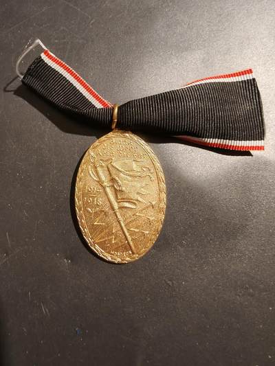 老王徽章第181期 - 德国一战基夫霍伊泽老兵协会奖章