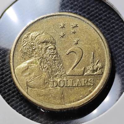 KK钱币收藏小铺  第395期  2月预留时间 周末发货 - 2010澳大利亚土著人2元 