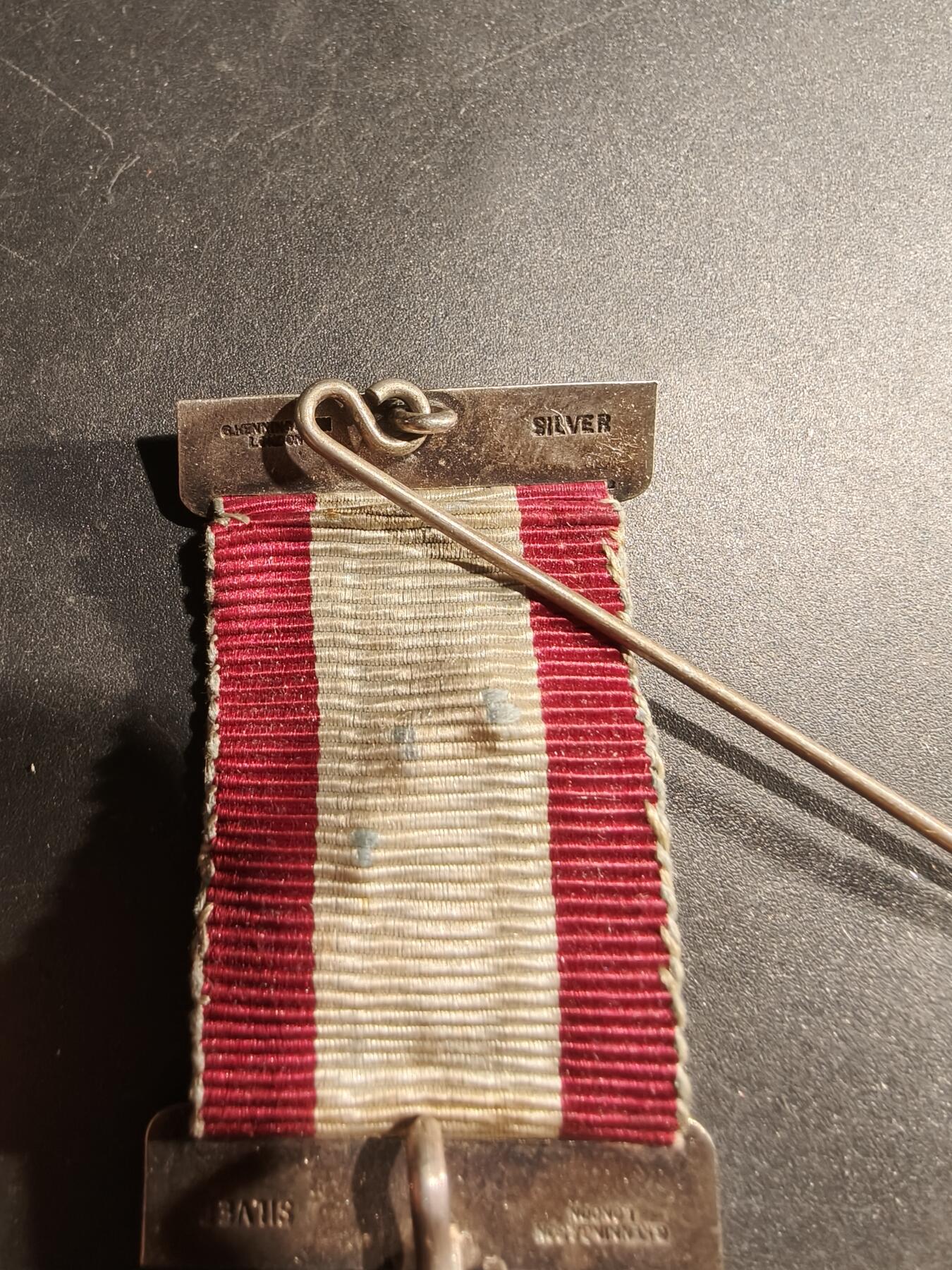 老王徽章第181期 英国共济会奖章    925银    14.9g