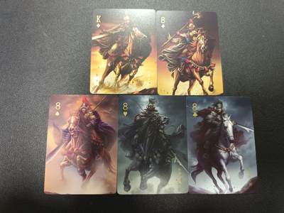 天玑星卡拍第170期《2.9周一截拍》持续收拍收评中 满赠卡需备注 - 寻梦江湖 五子良将 扑克牌 五张