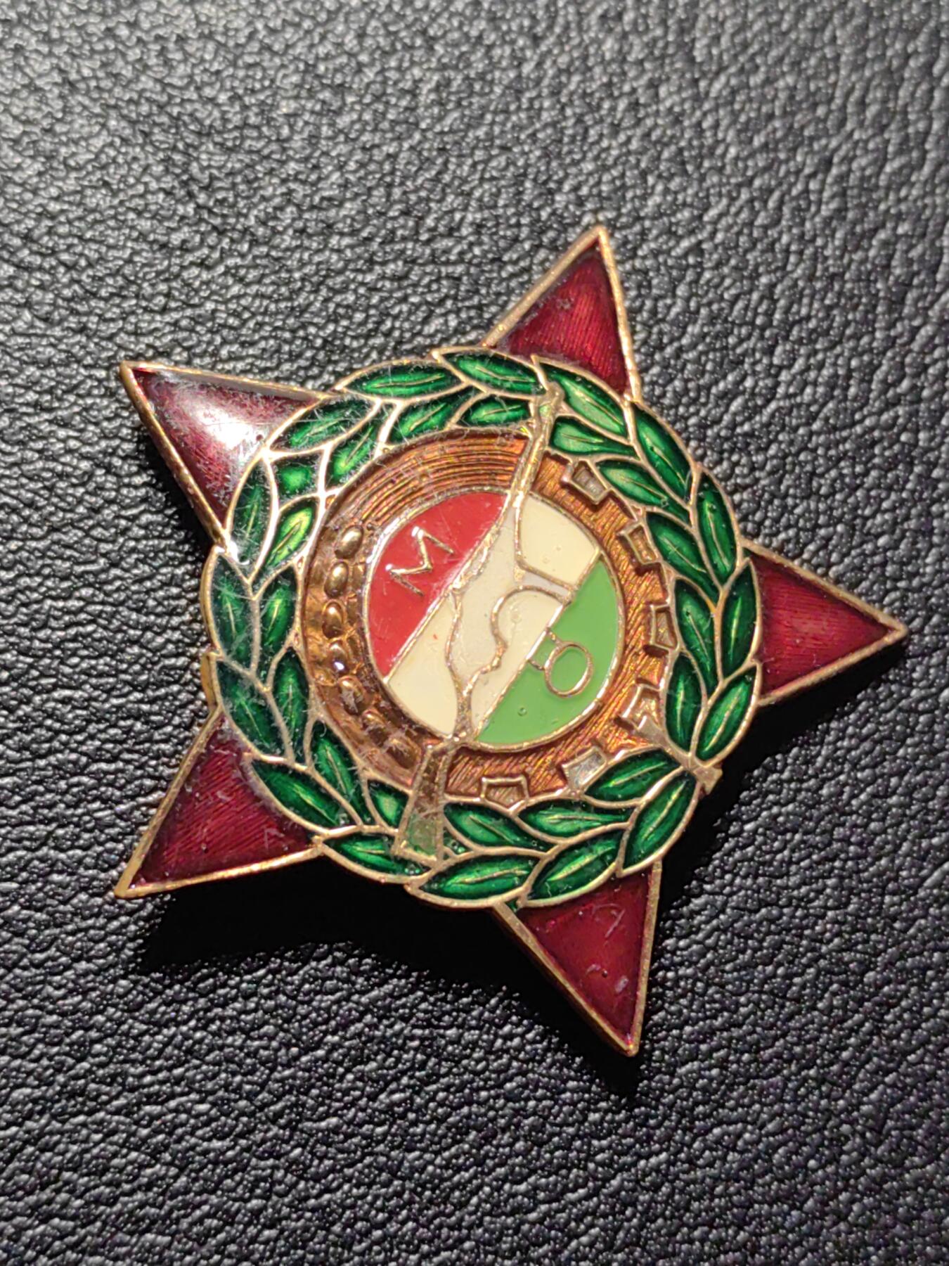 靖甫拍卖第三场 匈牙利工人卫队证章带大证书