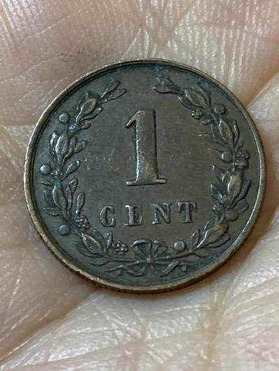 2026年第二十一场(总第一百九十场）外国好品散币场(免佣金) - 荷兰🇳🇱1898年1分(威廉明娜女王第一版，Halberd–长戟标)