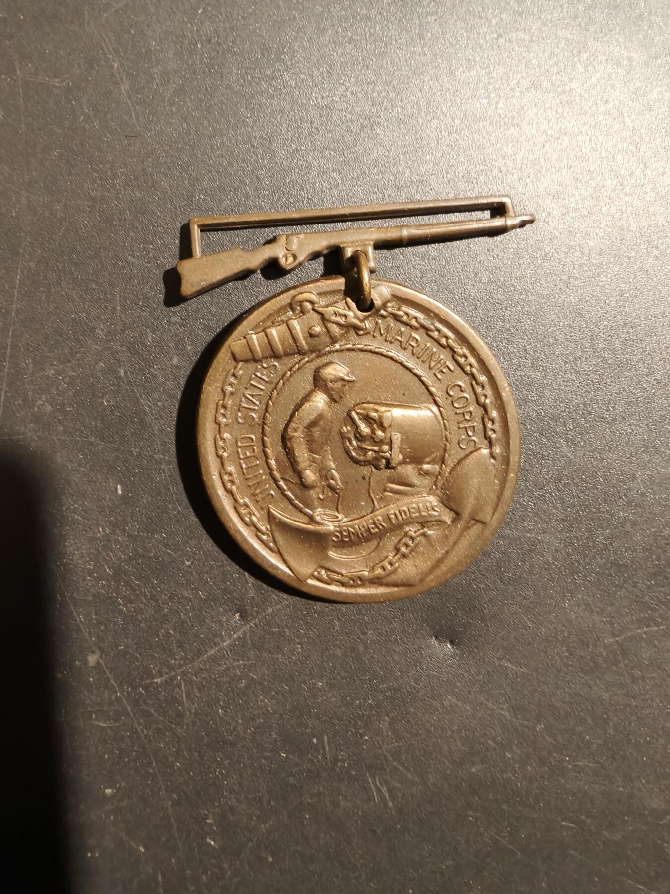老王徽章第181期 美国海军陆战队品德优良奖章    无绶带