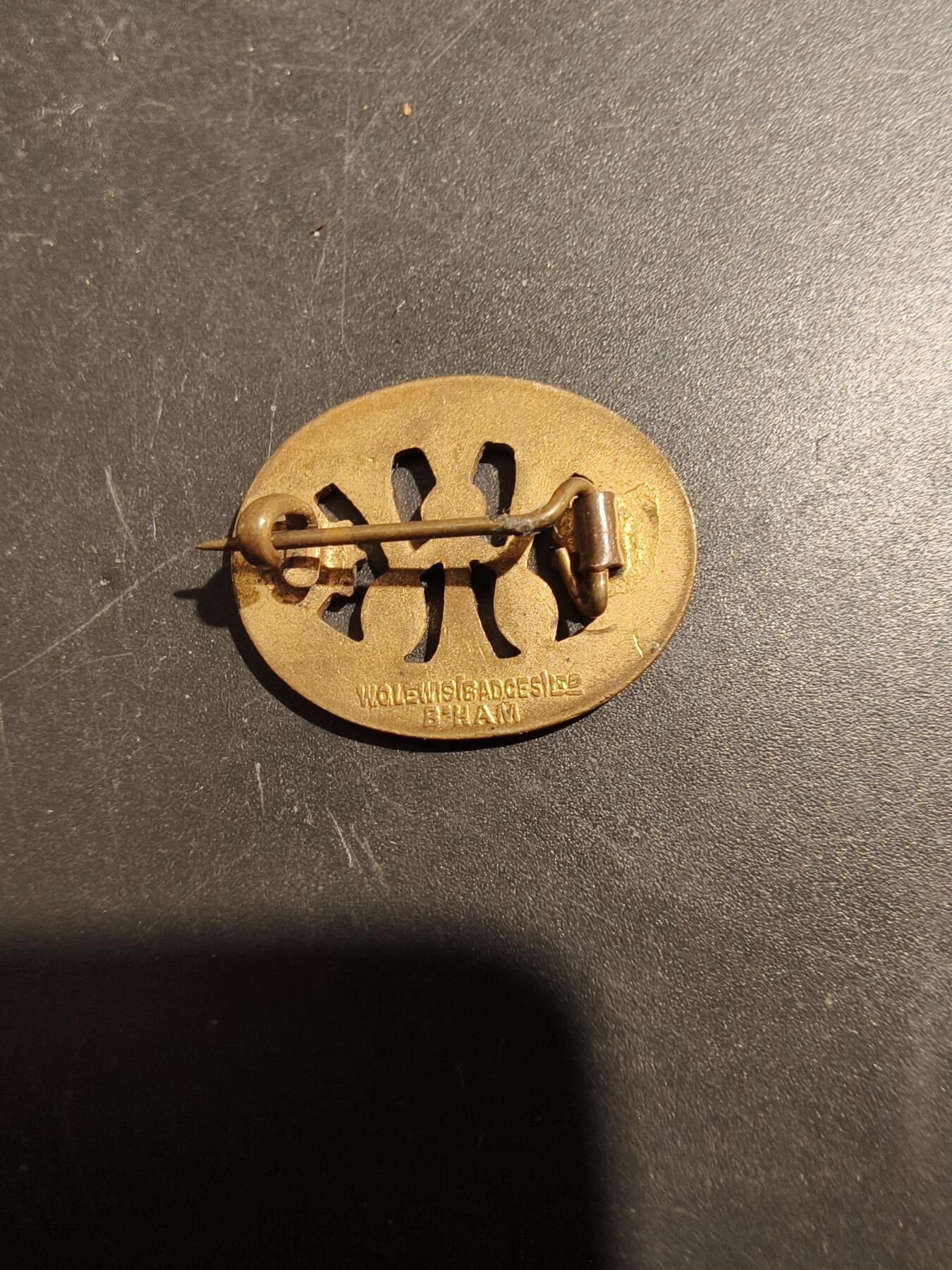 老王徽章第181期 英国陆军本土军团证章   二战时期