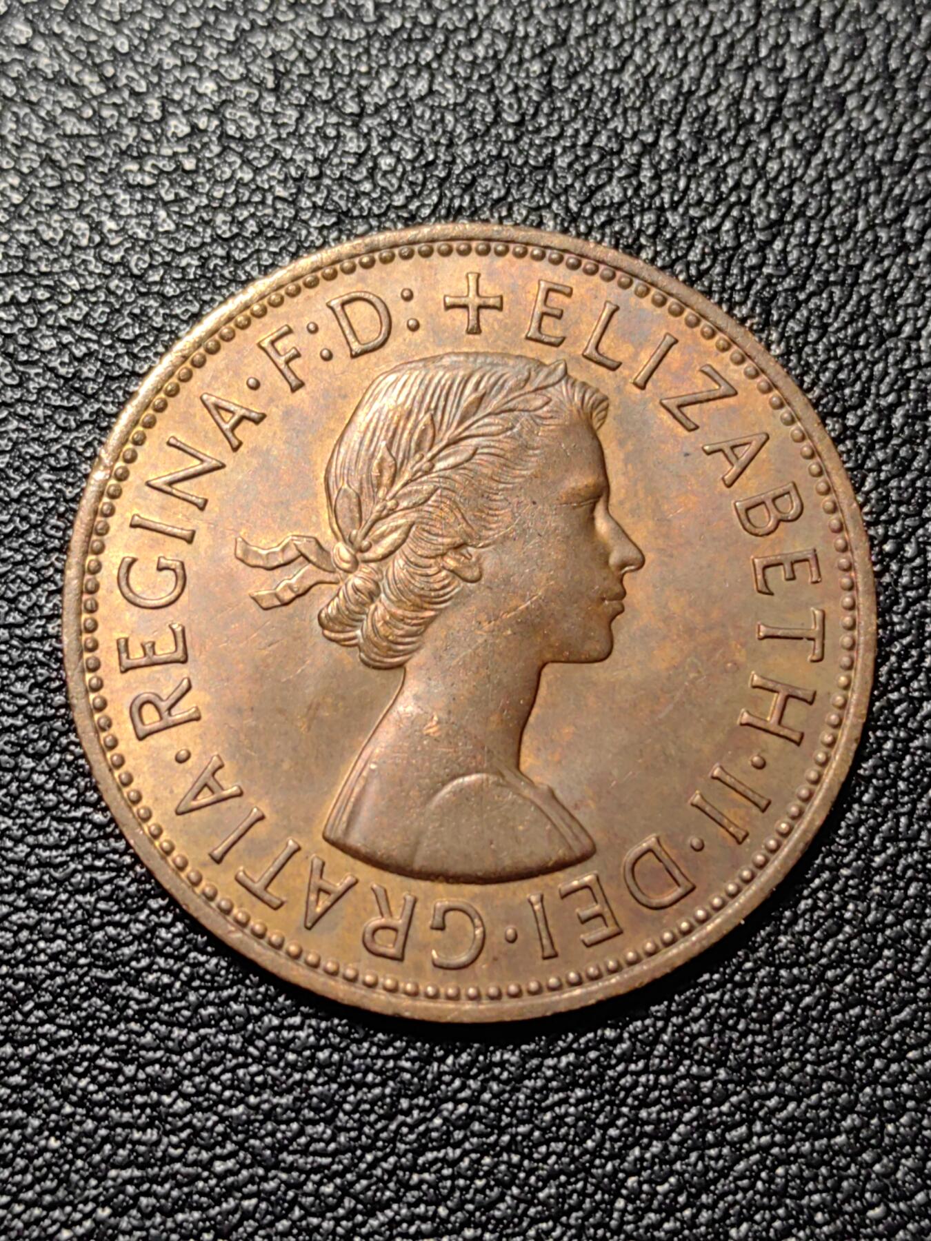 靖甫拍卖第三场 英国1便士大铜币 1964年