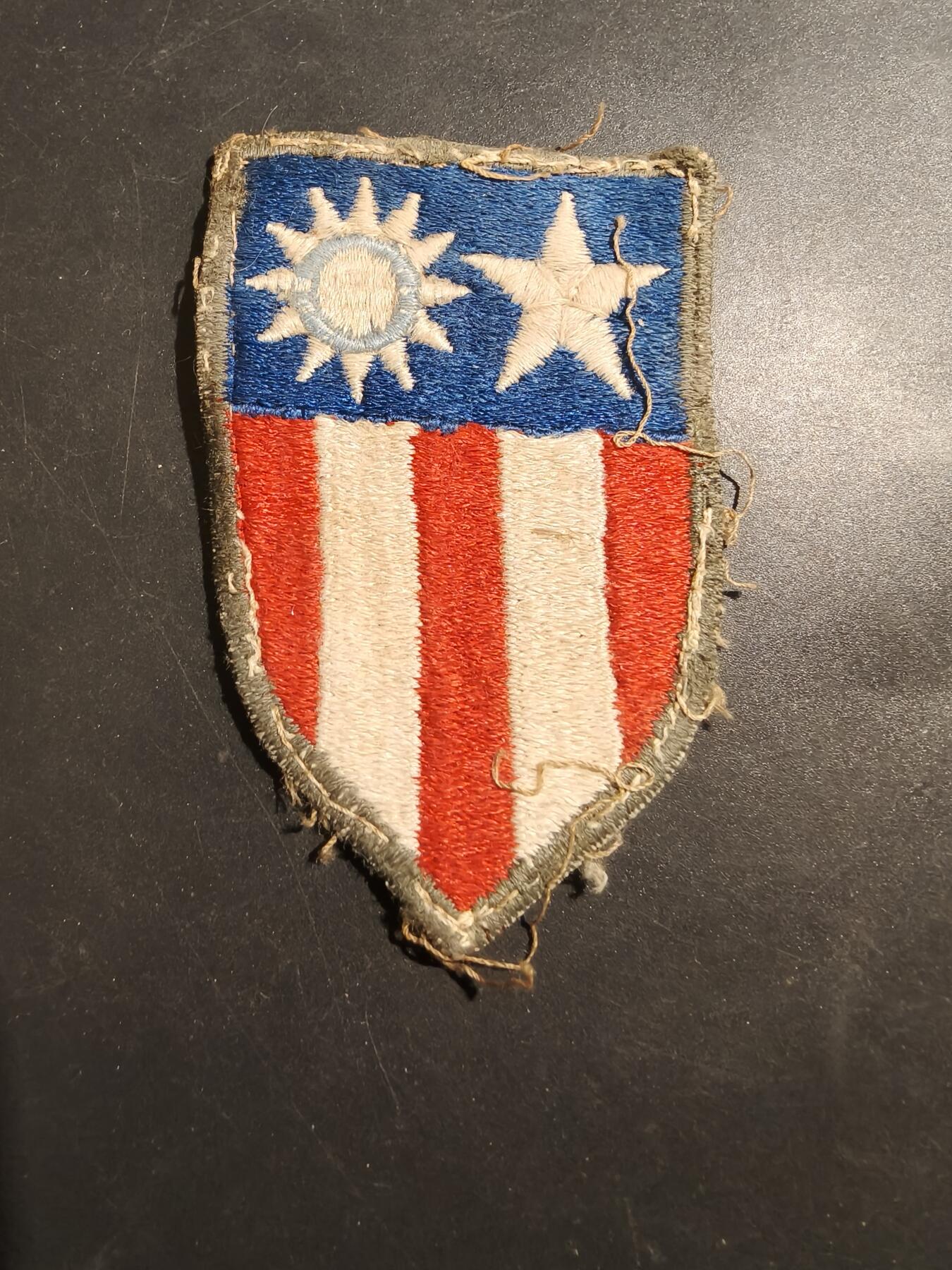 老王徽章第181期 美国二战中缅印战区臂章   公发版