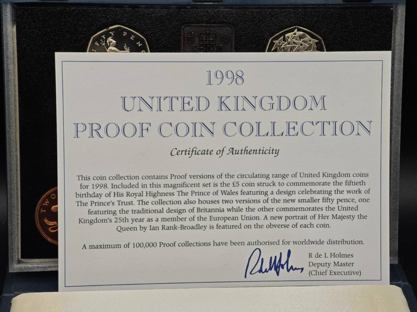 【淘币小摊】实时拍第八百七十拍   银币套币场    年前最后一场周一预留全部发出 本场无中意拍品可私信周日发货请更换最新收货地址不方便收货的请勿参拍或者顺丰到付 英国1998年精制套币原盒原证