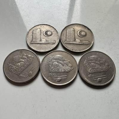 🌹外币初藏🌹🐯2026年第18场 快递将在12号停运 年前需发货的抓紧 ，年后正月十五恢复发货 - 马来西亚二十分五枚