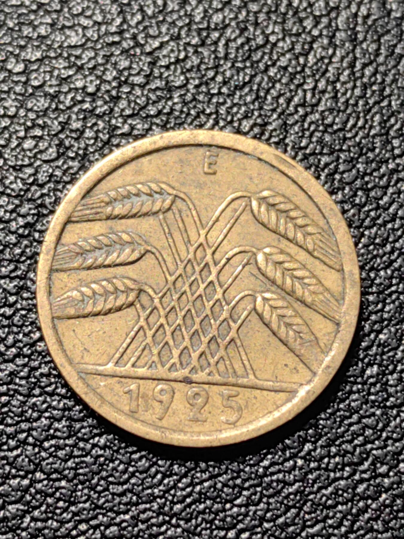 靖甫拍卖第三场 德国5芬尼1925年