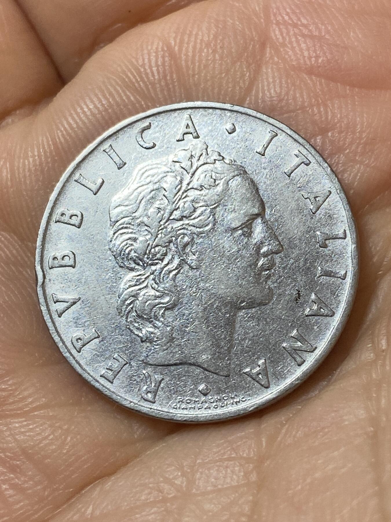 2026年第二十一场(总第一百九十场）外国好品散币场(免佣金) 稀少早期年份–意大利🇮🇹1954年50里拉(共和国时期，首发年)