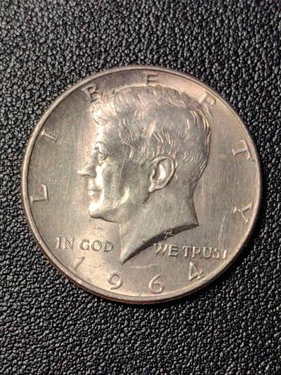 靖甫拍卖第三场 - 美国50分银币 1964年 12.4克