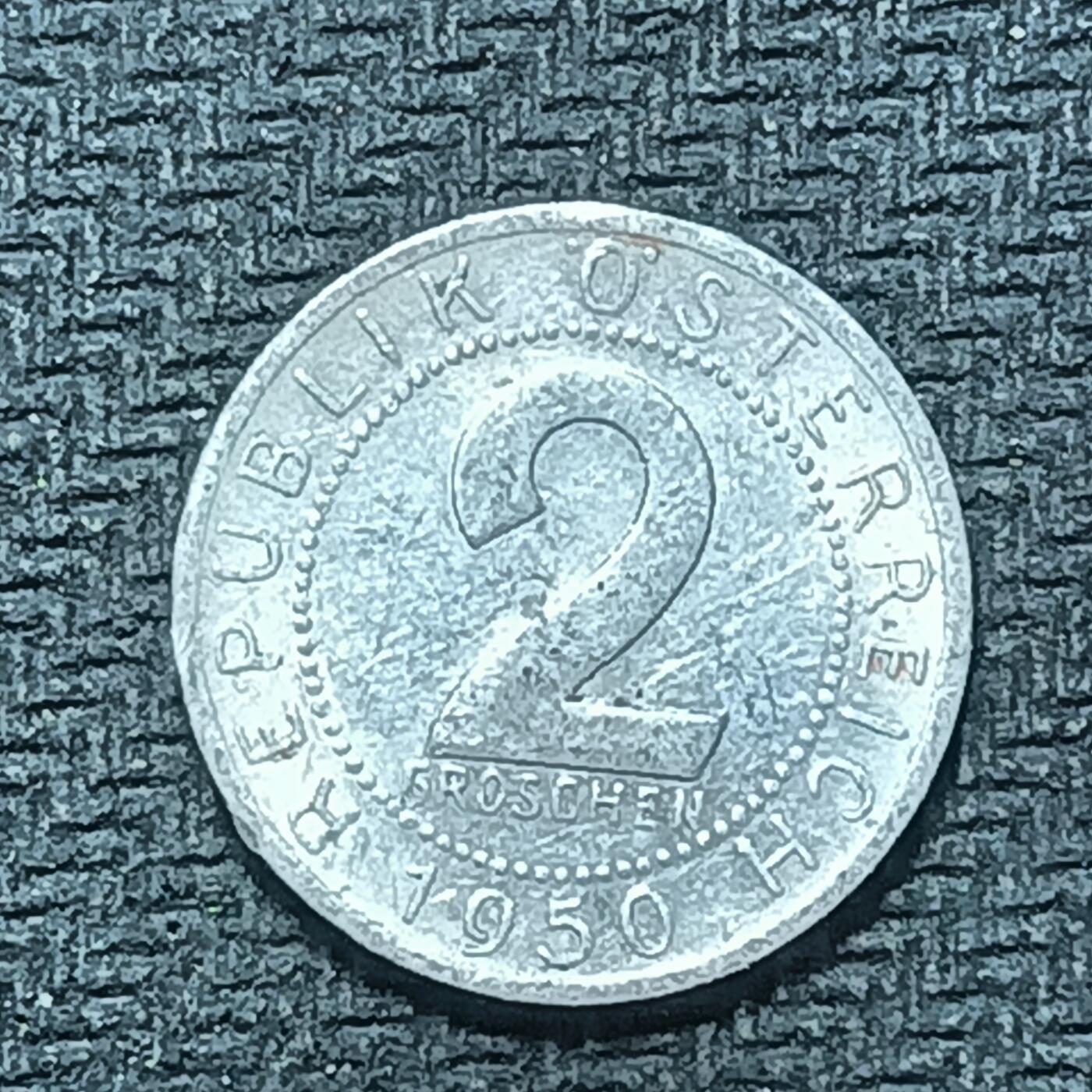 逸泉钱币2026B第十场世界钱币纪念币专场B1231-1615 1404奥地利2格罗申