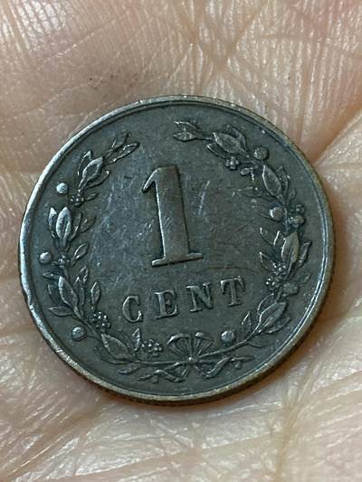 2026年第二十一场(总第一百九十场）外国好品散币场(免佣金) - 荷兰🇳🇱1878年1分(威廉三世时期，Broadaxe–宽刃斧标)