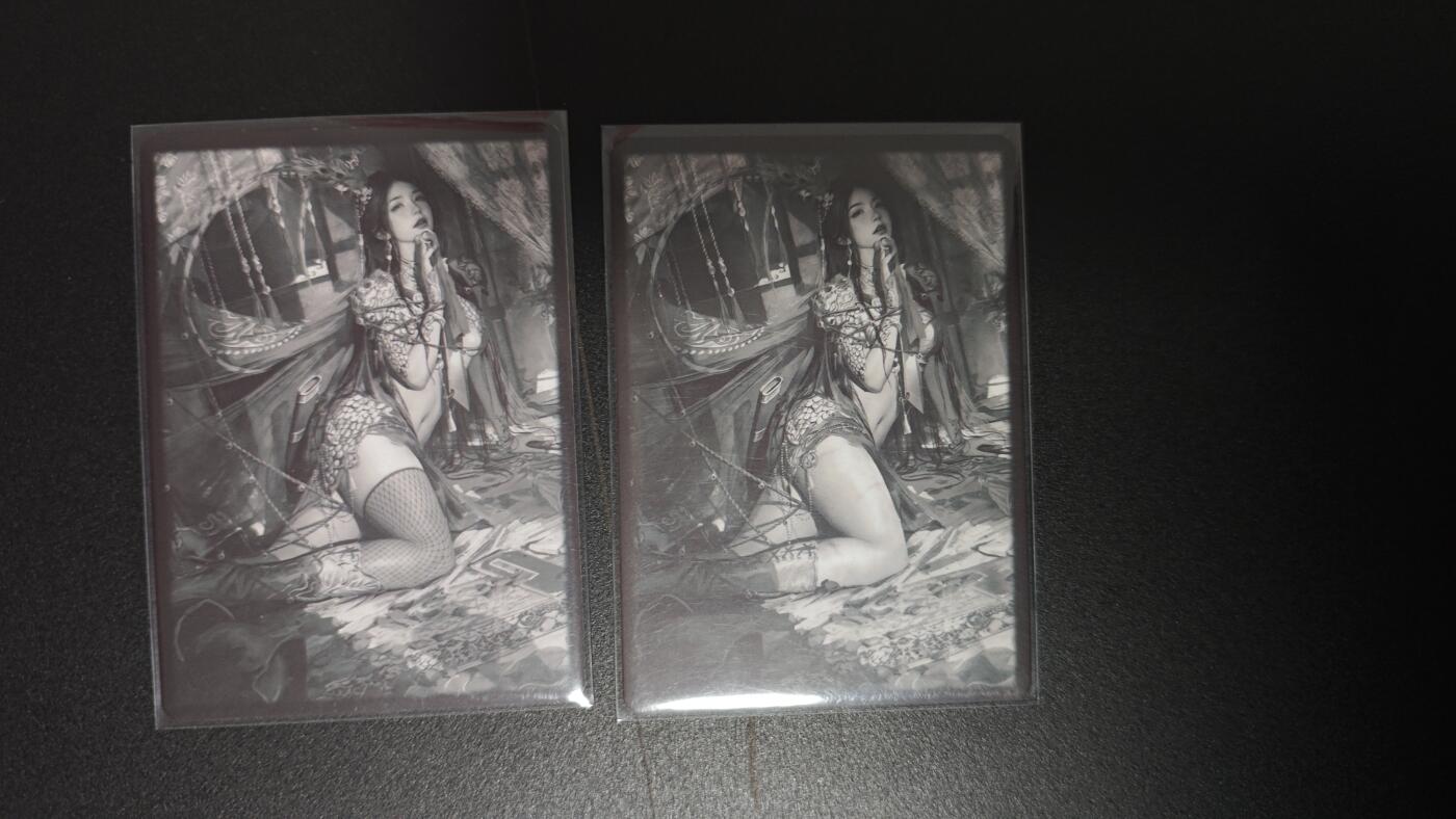 玉楼春卡牌第二期（送拍零佣金，持续收拍） 高清哑光自制卡 扈三娘 双服饰一对