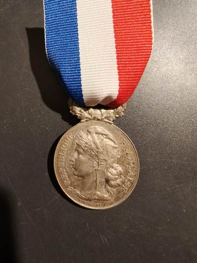 老王徽章第181期 - 法国银级国家救生员协会会议奖章