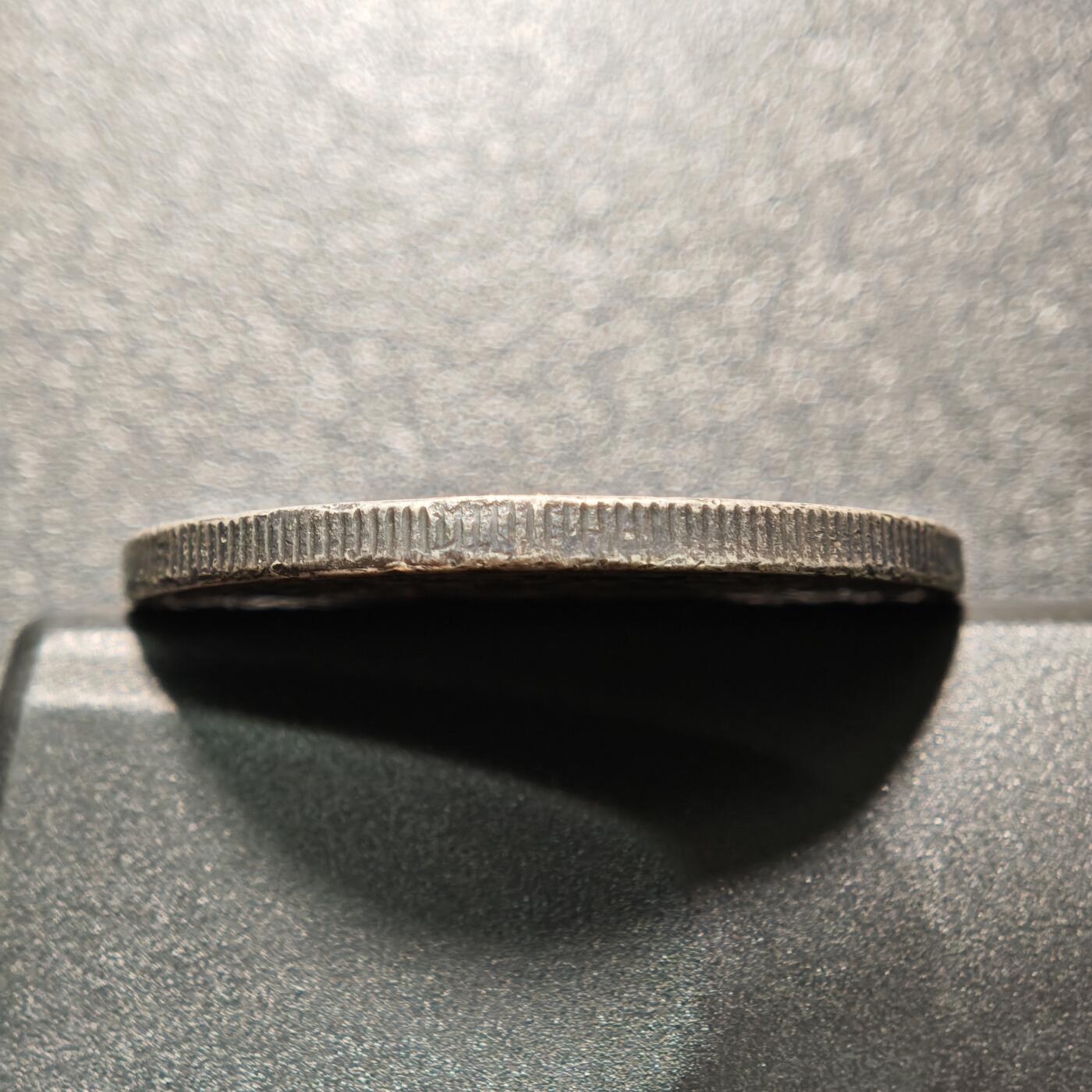 【德藏】世界币章拍卖第165期（拍品征集中~欢迎藏友联系） 1904年 英属海峡爱德华七世壹圆银币 有戳 直径约：37.1mm；重约：26.9g