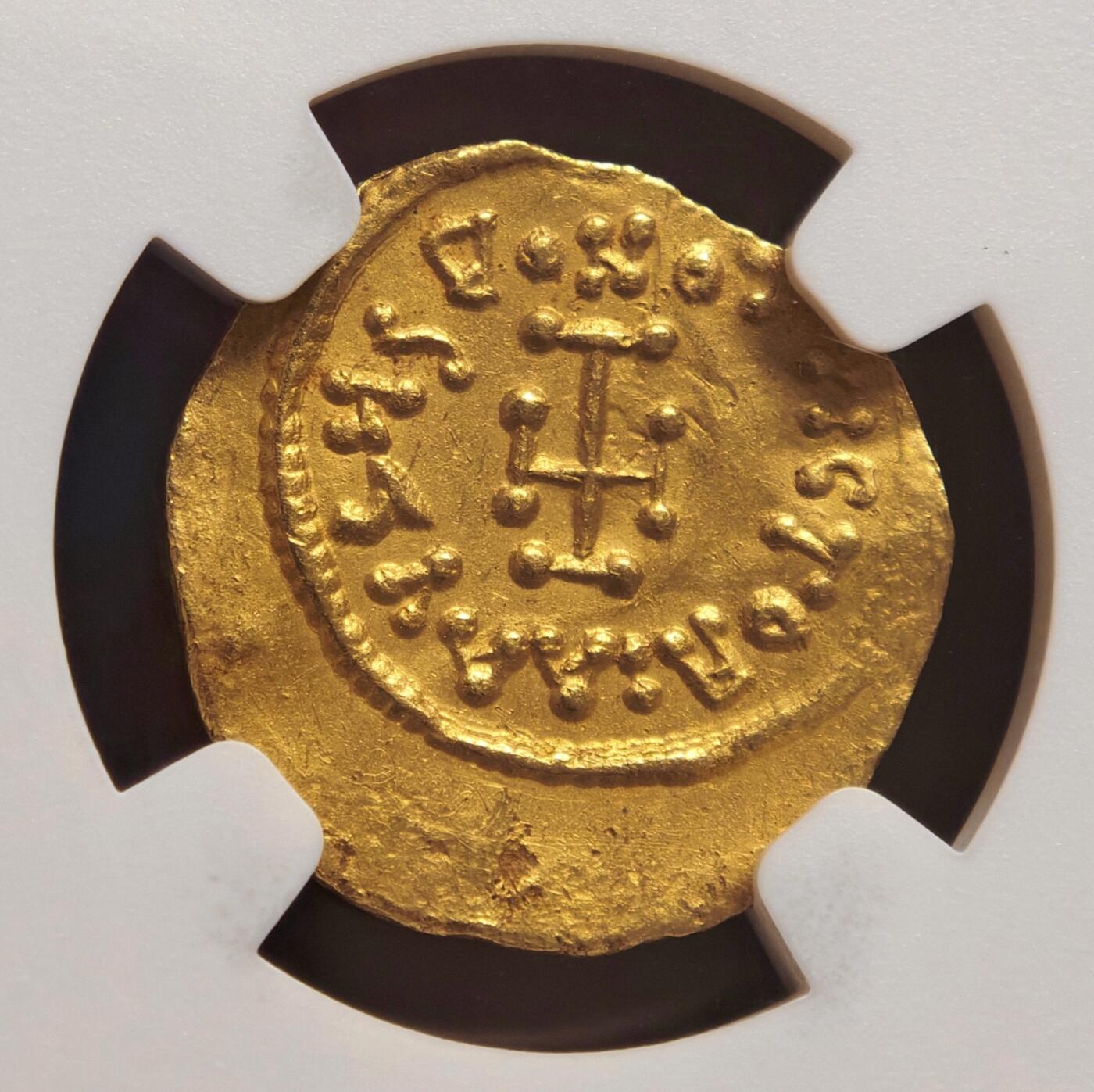 2026年2月捡漏拍 拜占庭帝国君士坦斯二世金币