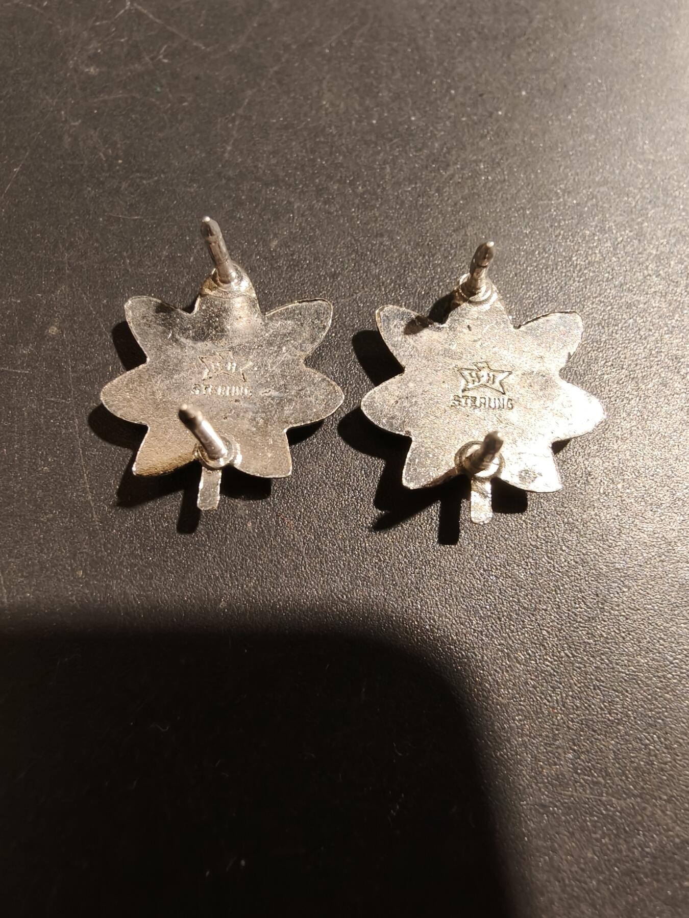 老王徽章第181期 美国海军陆战队中校金属军衔一组     925银    5g