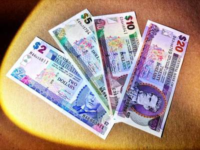 【Blue Auction】世界纸币精拍第785期——18级TOP拍卖/信誉/品质/专业/高效💫 - 【一组4张】巴巴多斯 2007年2-20元 设计精美 全新UNC