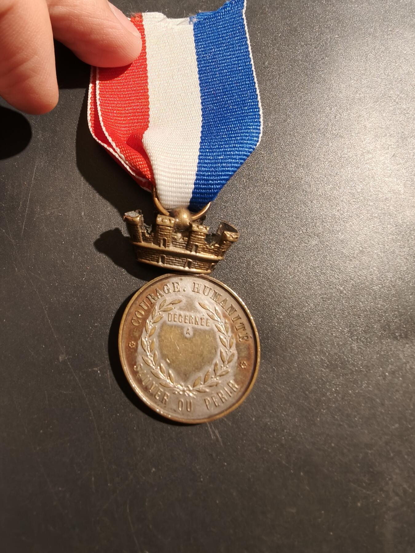老王徽章第181期 法国铜级奥德省救生员协会奖章 