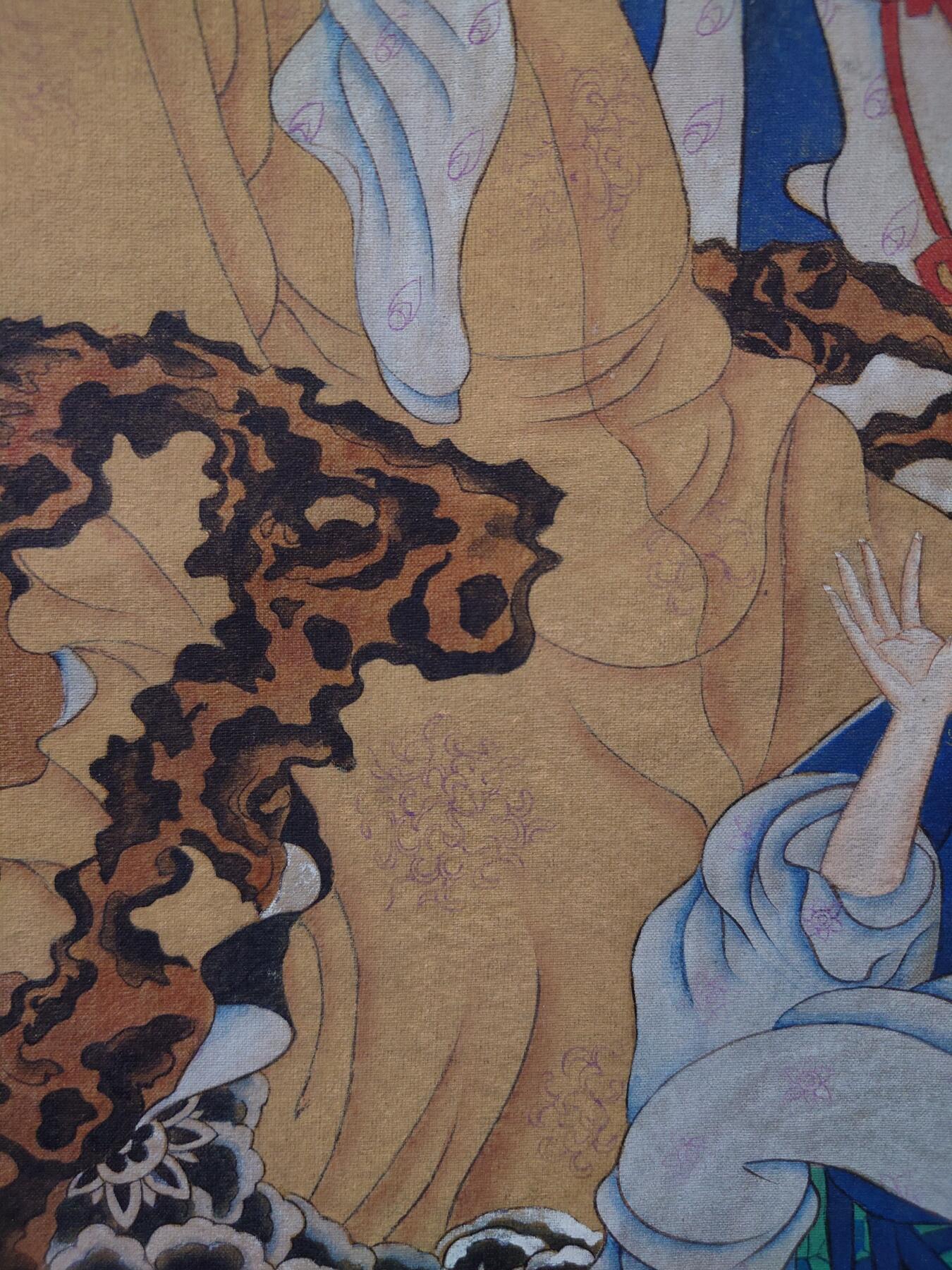 明代仇英高士图