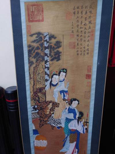 明代仇英高士图 - 明代仇英高士图