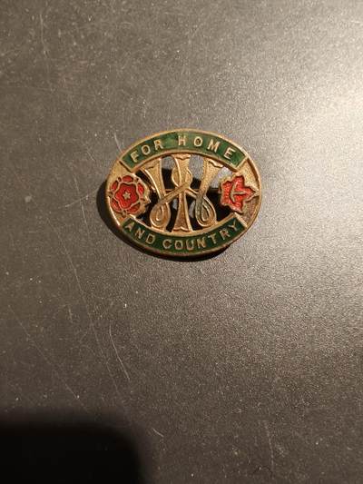 老王徽章第181期 - 英国二战本土军团证章    铜质珐琅