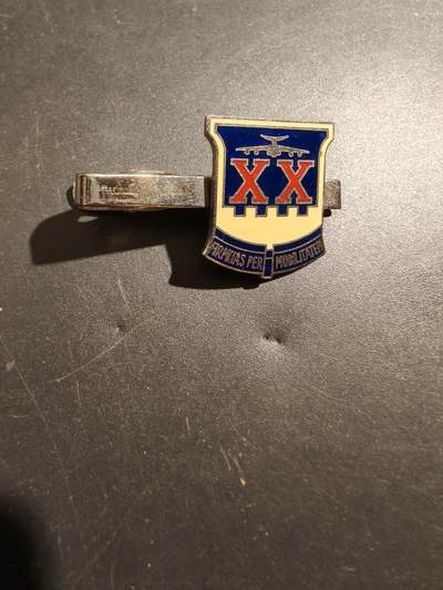 老王徽章第181期 - 美国陆军第20航空旅领带夹