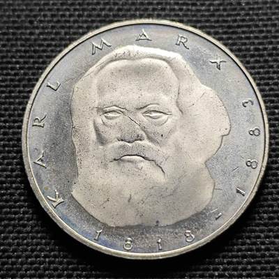 KK钱币收藏小铺  第399期  百期特拍（四拍之三）2月预留时间 周末发货 - 1983 德国5马克纪念币 好品