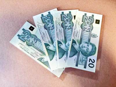 【Blue Auction】世界纸币精拍第785期——18级TOP拍卖/信誉/品质/专业/高效💫 - 【一组4张 含无47】加拿大 1991年20元 全新UNC