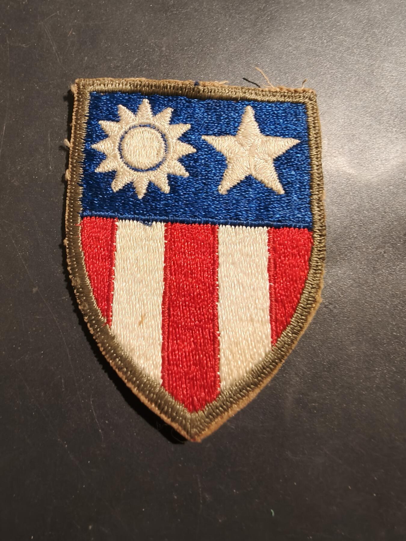 老王徽章第181期 美国二战中缅印战区臂章   公发版