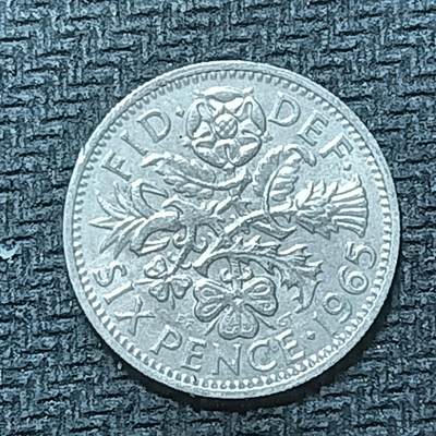 逸泉钱币2026B第十场世界钱币纪念币专场B1231-1615 - 1390英国6便士