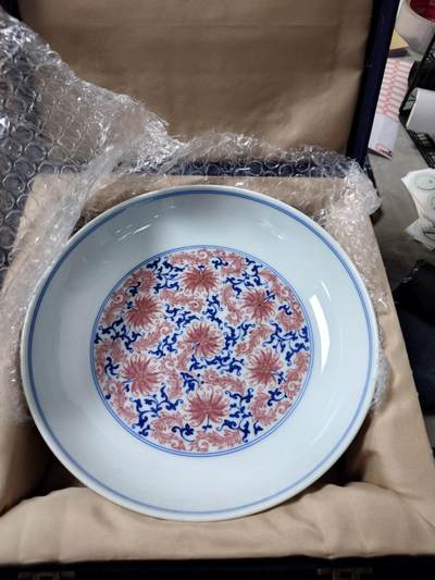 清代 雍正 青花盘 - 清代 雍正 青花盘