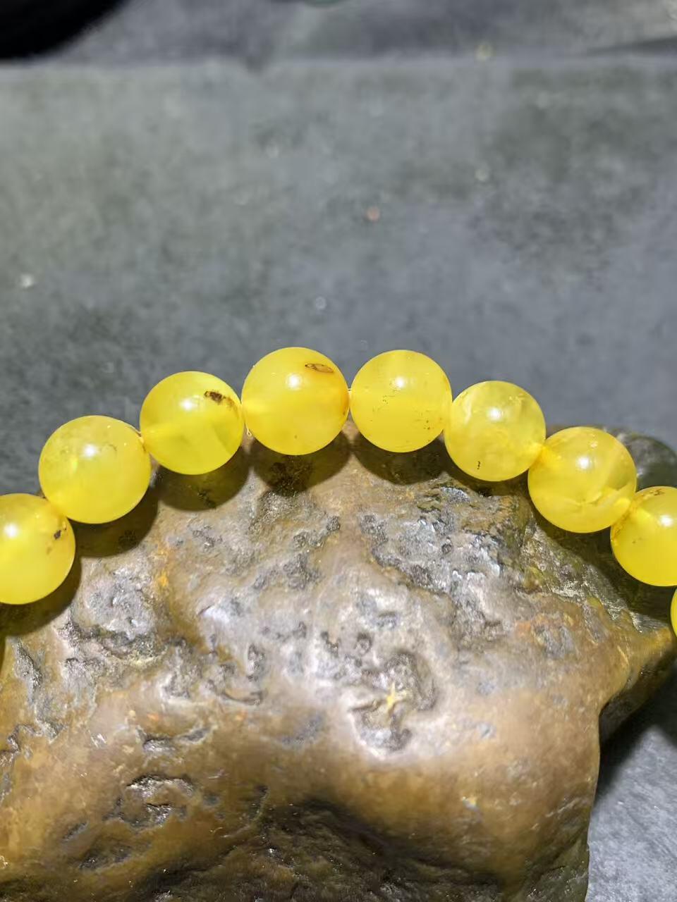 天然乌克兰蜜蜡手串1条！