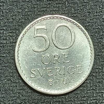 逸泉钱币2026B第十场世界钱币纪念币专场B1231-1615 - 1366瑞典50欧尔