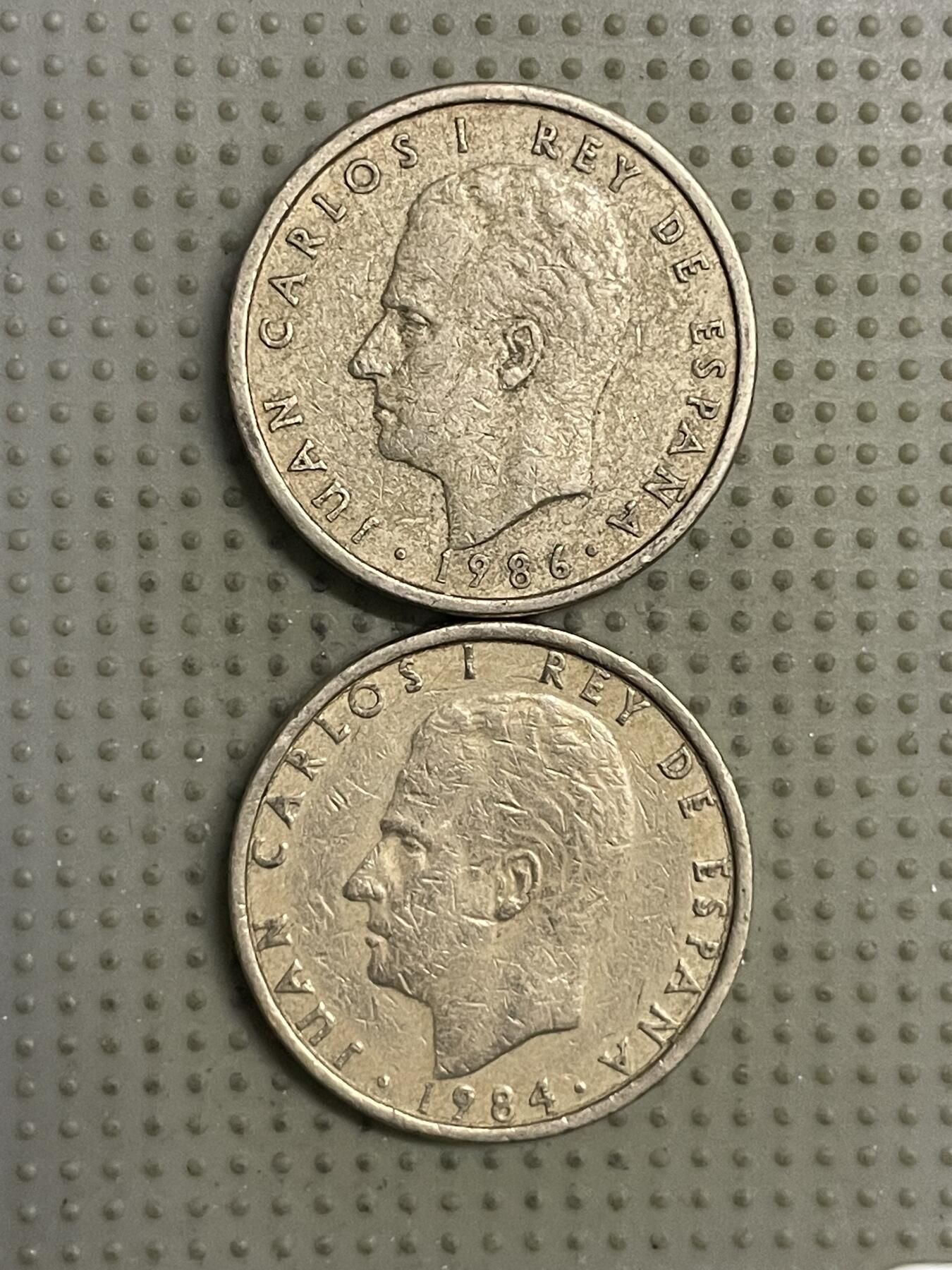 2026年第25场各国散币拍卖（总第175场）年前发货截止到11号 西班牙100比赛塔2枚