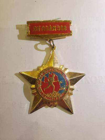韵星假日军品类拍卖第40期 -- Rimey Holidays Militaria Auction 40 - 越南社会主义共和国第308师团60年纪念奖章 著名师团 z117军工厂制作