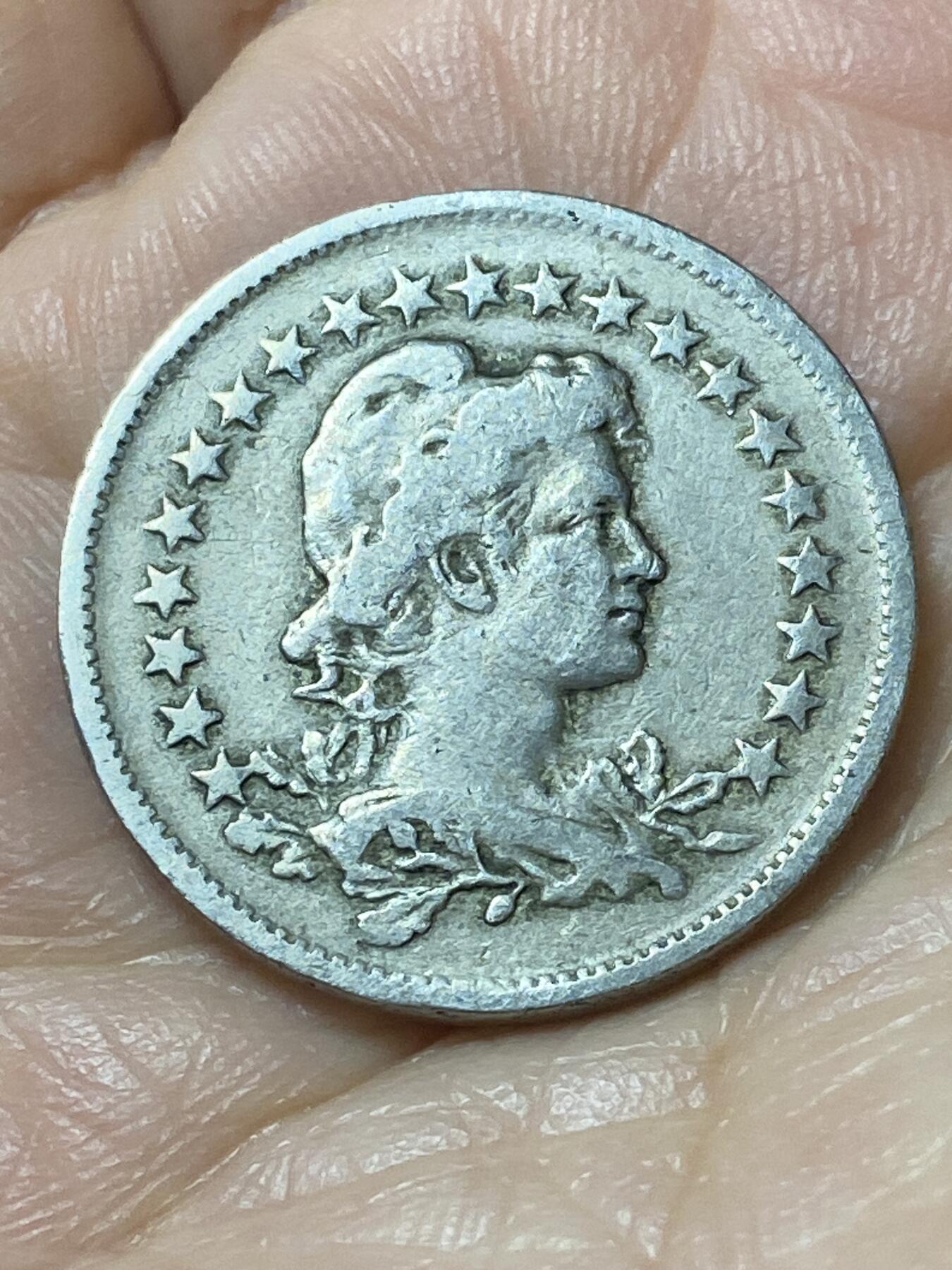 2026年第二十二场(总第一百九十一场）外国好品散币场(免佣金) 巴西🇧🇷1919年200瑞斯(共和国时期第三版)