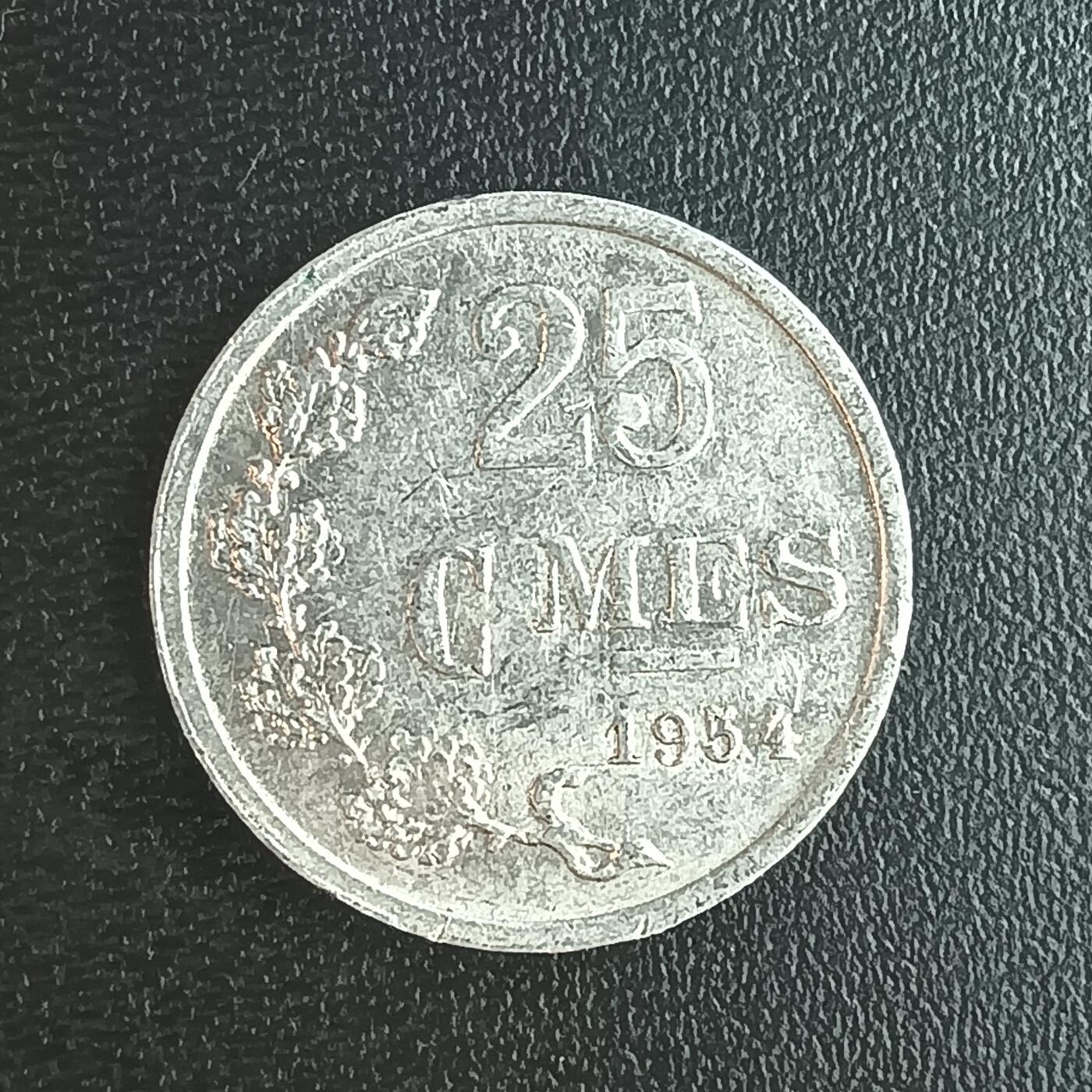 逸泉钱币2026第十二组世界钱币专场春节千件大拍A1614～2574 2547 卢森堡25分