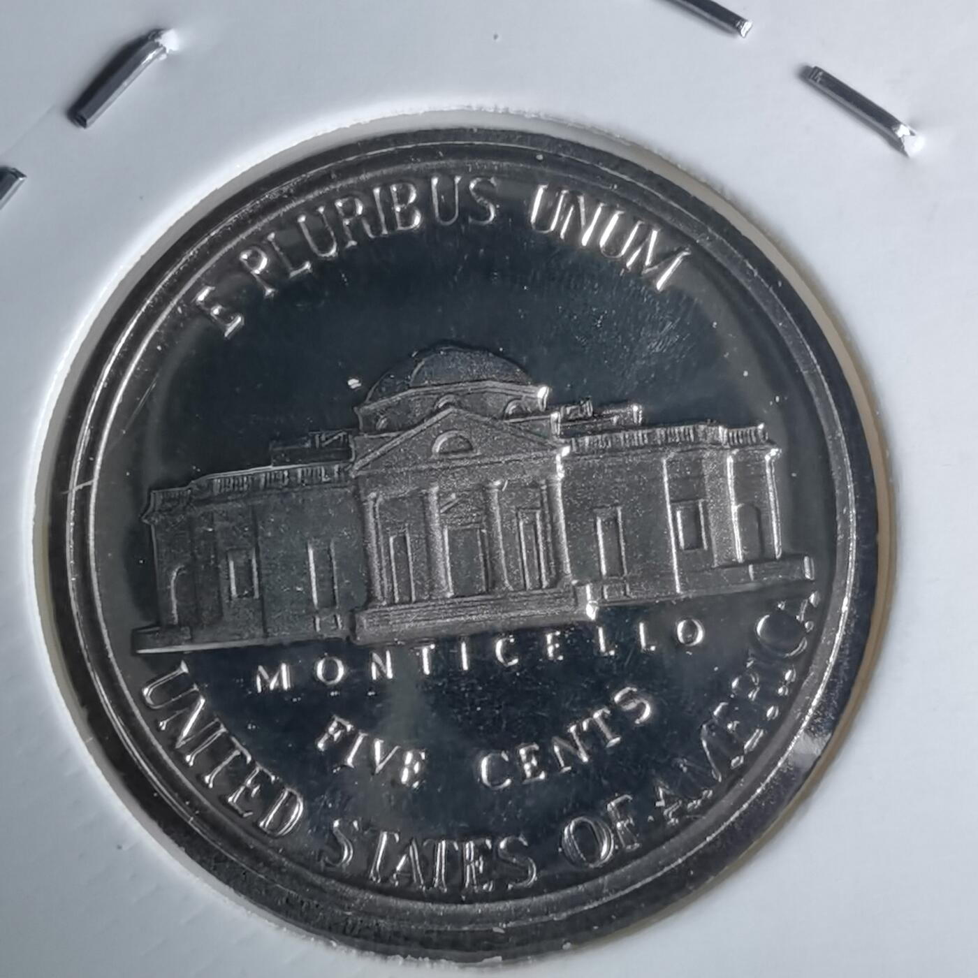 沼泽如烟--第990场 美国1986年5分精制币