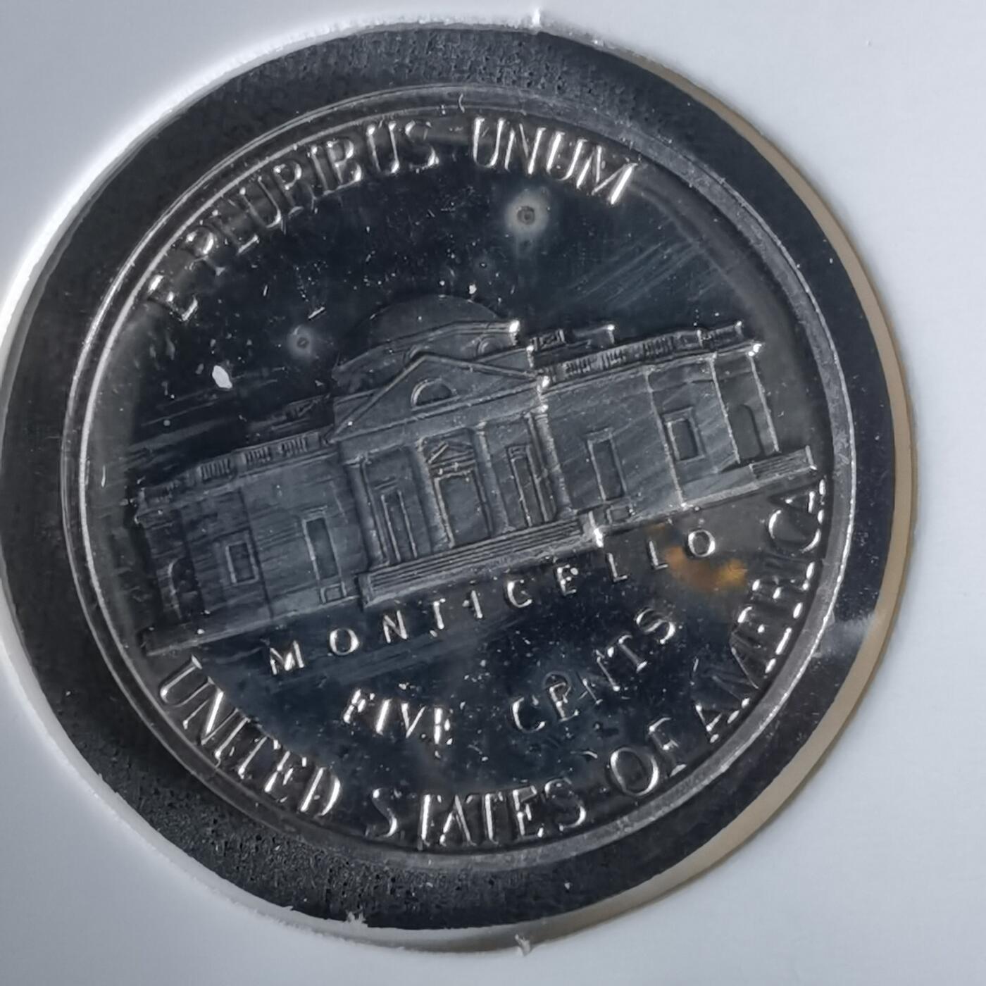 沼泽如烟--第990场 美国1977年5分精制币