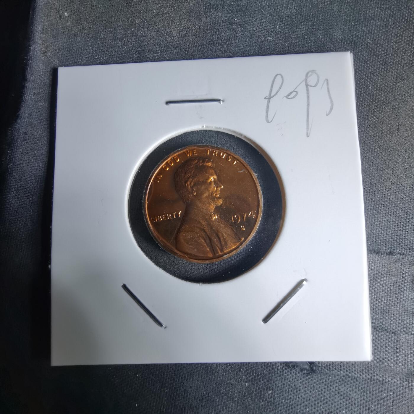 沼泽如烟--第990场 美国1974年1分精制币