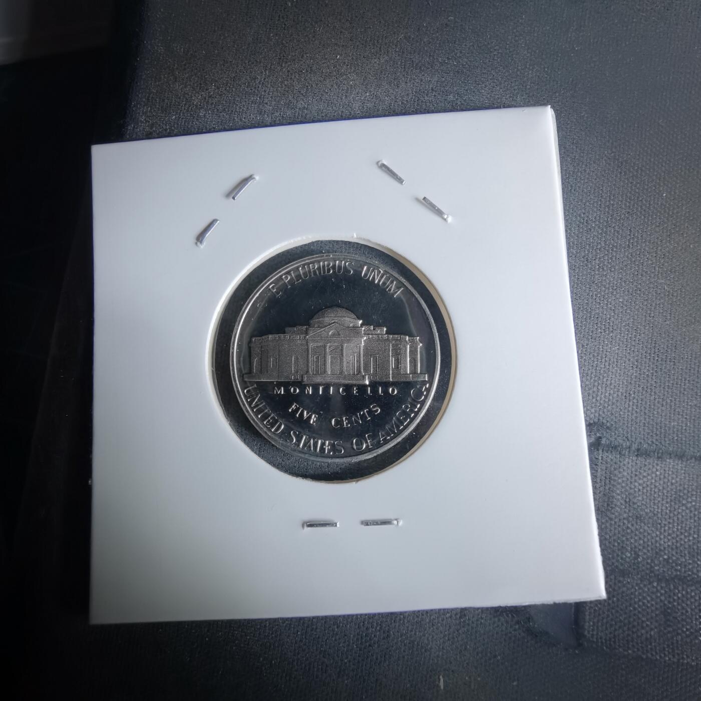 沼泽如烟--第990场 美国1989年5分精制币