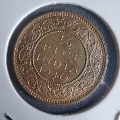 沼泽如烟--第990场 - 英属印度1940年二分之一派斯