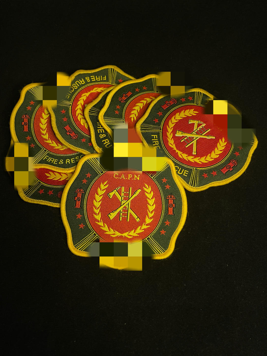 杂勋专场 南苏联消防臂章7枚