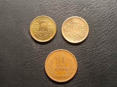 荟藏特别场次第二期——“社长的钢镚堆” - 日本战后硬币批量三枚